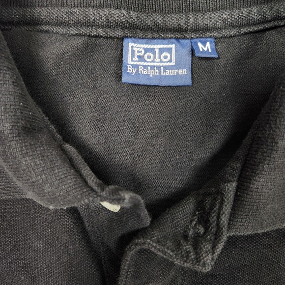 POLO RALPH LAUREN men's big pony striped rugby shirt - Picture 4 of 6